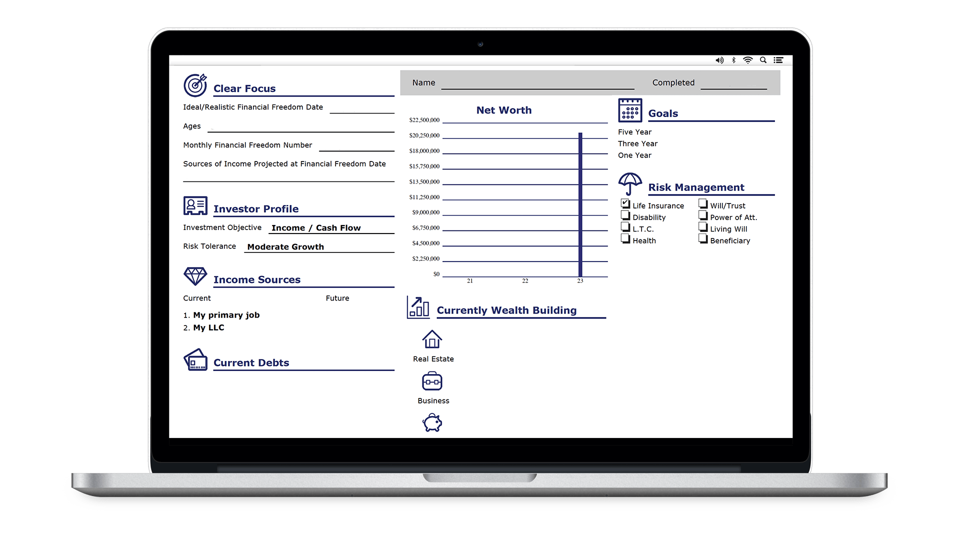 Uncommon Financial Dashboard